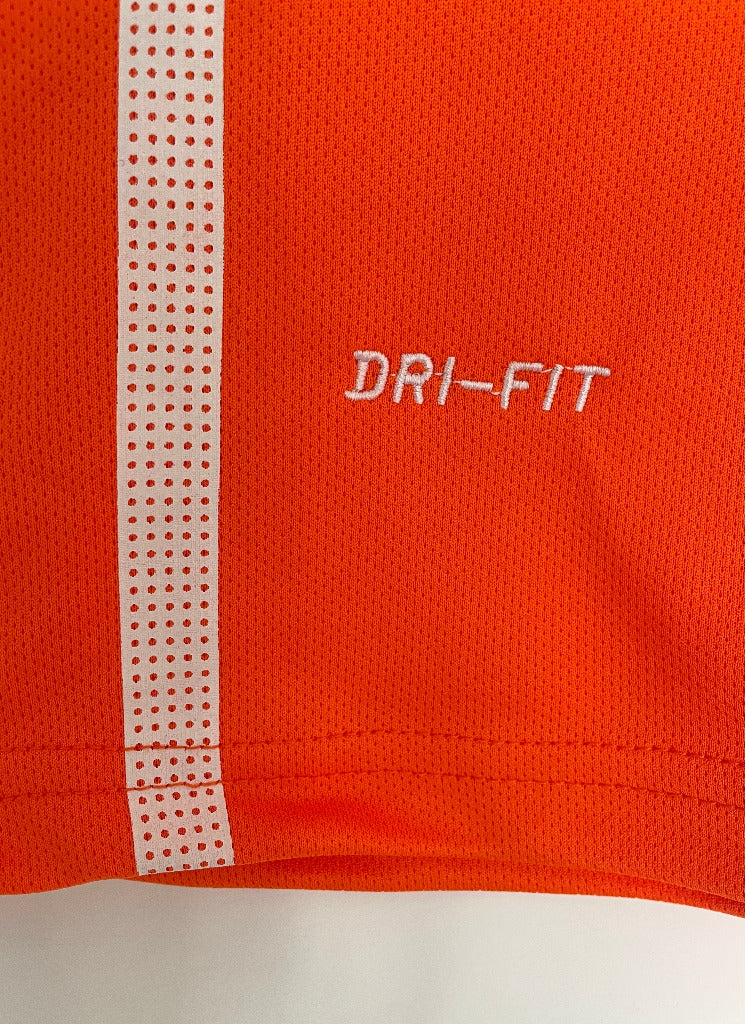 Netherlands 2010 Vintage Retro Orange Home Jersey