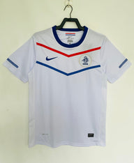 Netherlands 2010 Vintage Retro White Away Jersey