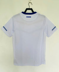Netherlands 2010 Vintage Retro White Away Jersey