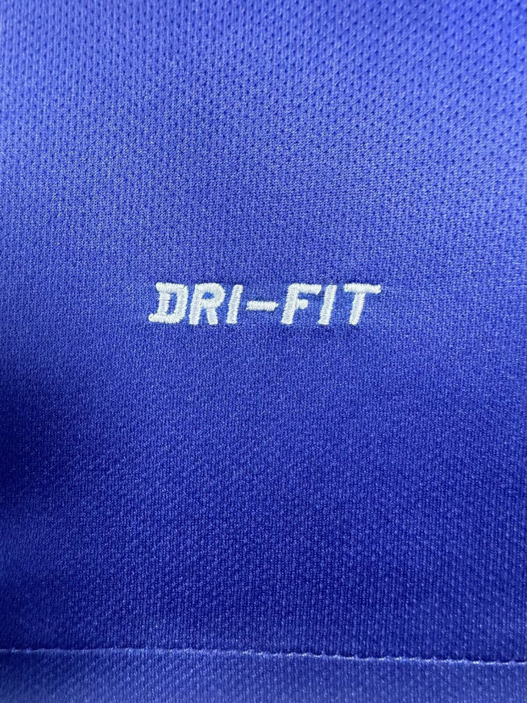 Netherlands 2014 Vintage Retro Blue Away Jersey