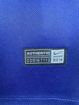 Netherlands 2014 Vintage Retro Blue Away Jersey