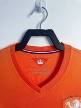 Netherlands 2014 Vintage Retro Orange Home Jersey