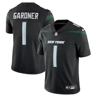 New York 25/26 Gardner #1 Black/Green NFL Jersey