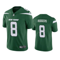 New York 25/26 Rodgers #8 Green/White NFL Jersey