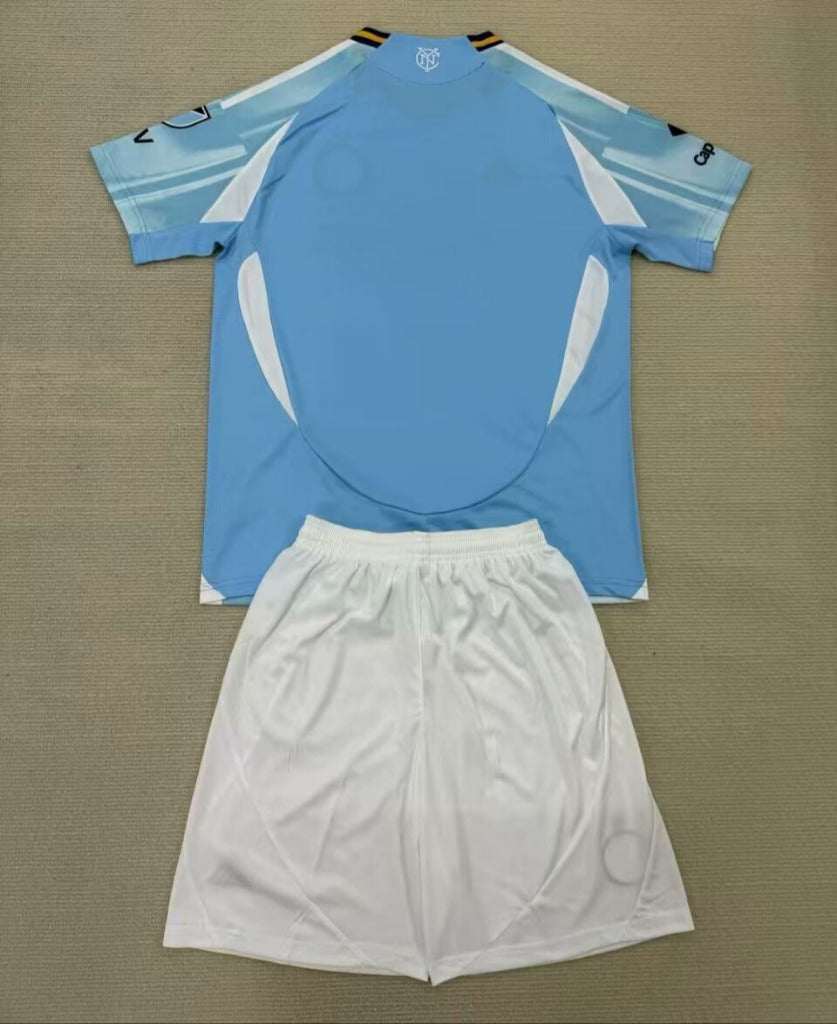 New York City 25/26 Blue Home Kids Jersey Set