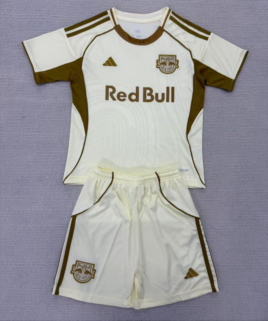 New York Red Bulls 25/26 Pre-Game Kids Jersey Set