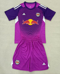 New York Red Bulls 25/26 Purple Goalkeeper Kids Jersey Set