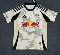 New York Red Bulls 25/26 White/Gray Away Jersey