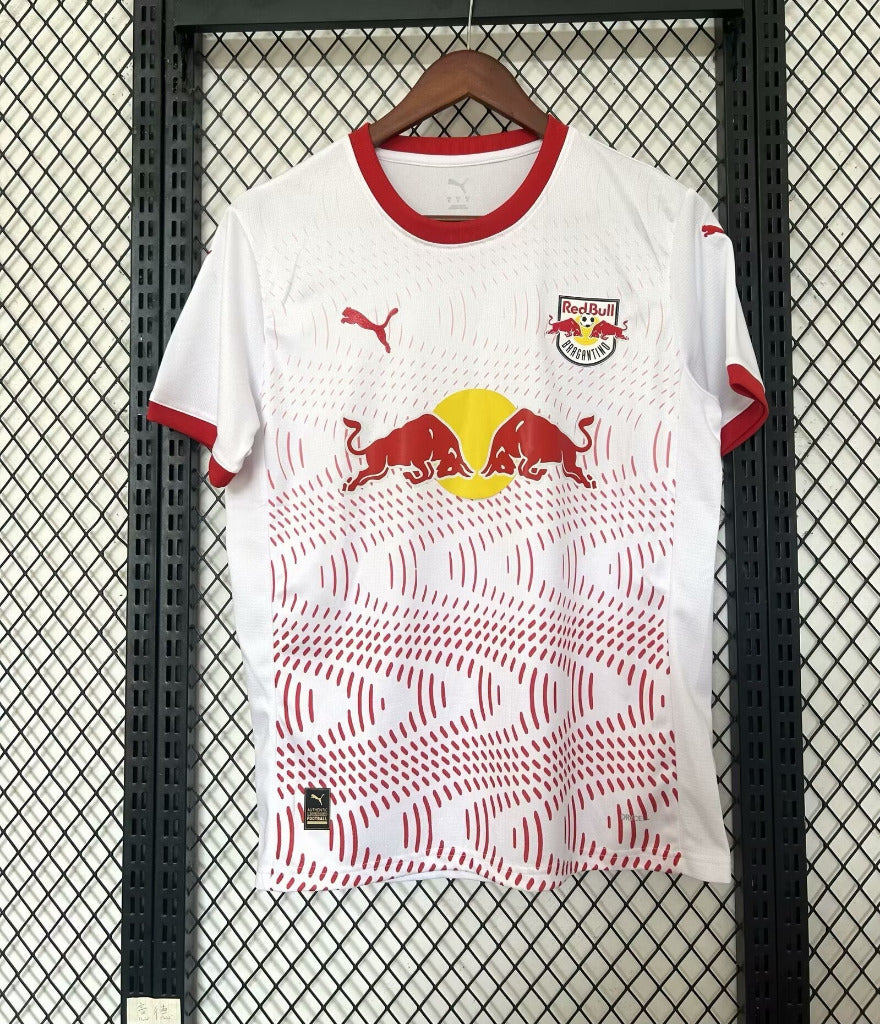 New York Red Bulls 25/26 White/Red Home Jersey