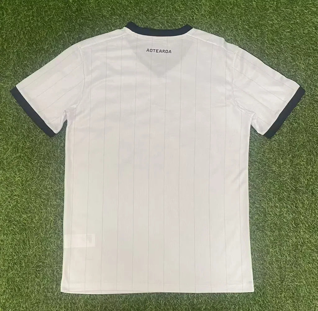 New Zealand 25/26 White/Black Home Jersey