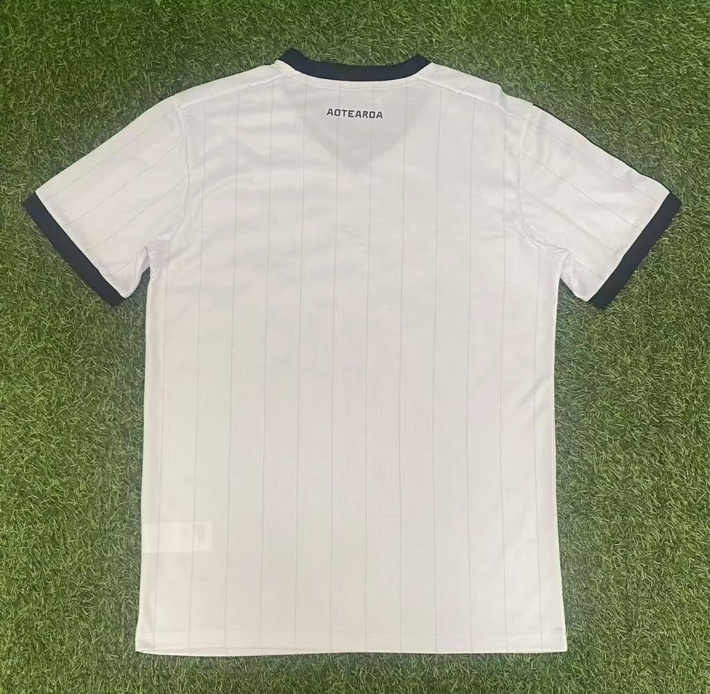 New Zealand 25/26 White/Black Home Jersey
