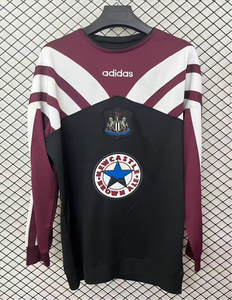 Newcastle 1995/96 Retro Inspired Away Long Sleeve Jersey