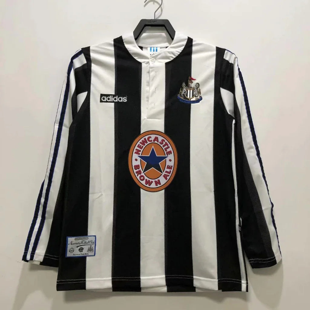 Newcastle 1995/97 Vintage Retro Main Long Sleeve Jersey - Concept Kits