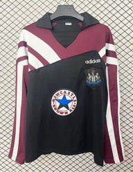 Newcastle 1996/97 Retro Black/White/RedTraining Long Sleeve Jersey