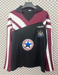 Newcastle 1996/97 Retro Black/White/RedTraining Long Sleeve Jersey