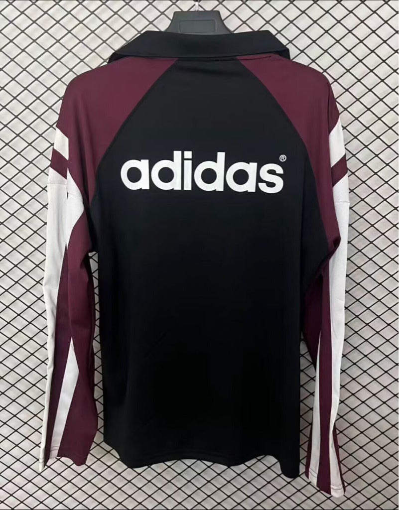 Newcastle 1996/97 Retro Black/White/RedTraining Long Sleeve Jersey