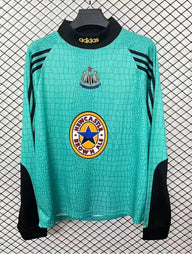 Newcastle 1997/98 Retro Green Goalkeeper Long Sleeve Jersey