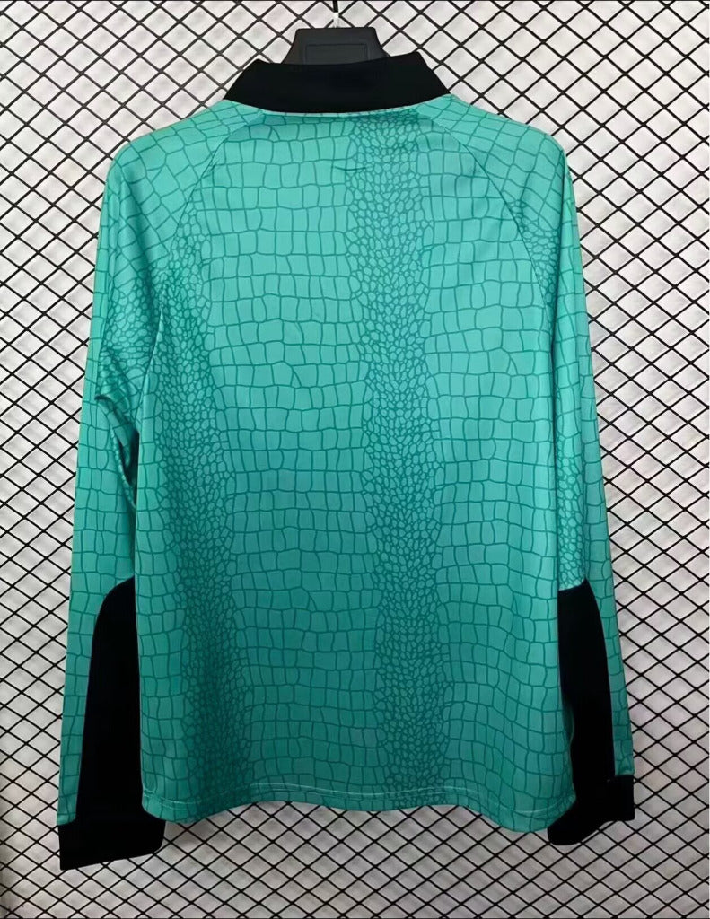 Newcastle 1997/98 Retro Green Goalkeeper Long Sleeve Jersey