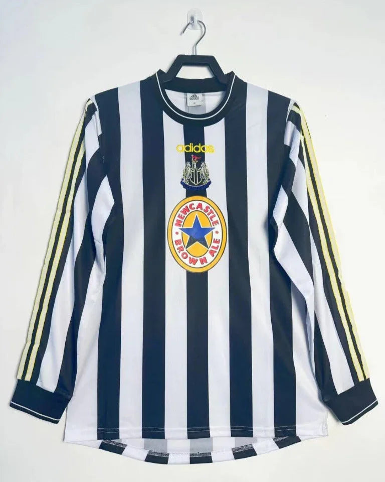 Newcastle 1997/99 Vintage Retro Home Long Sleeve Jersey - Concept Kits