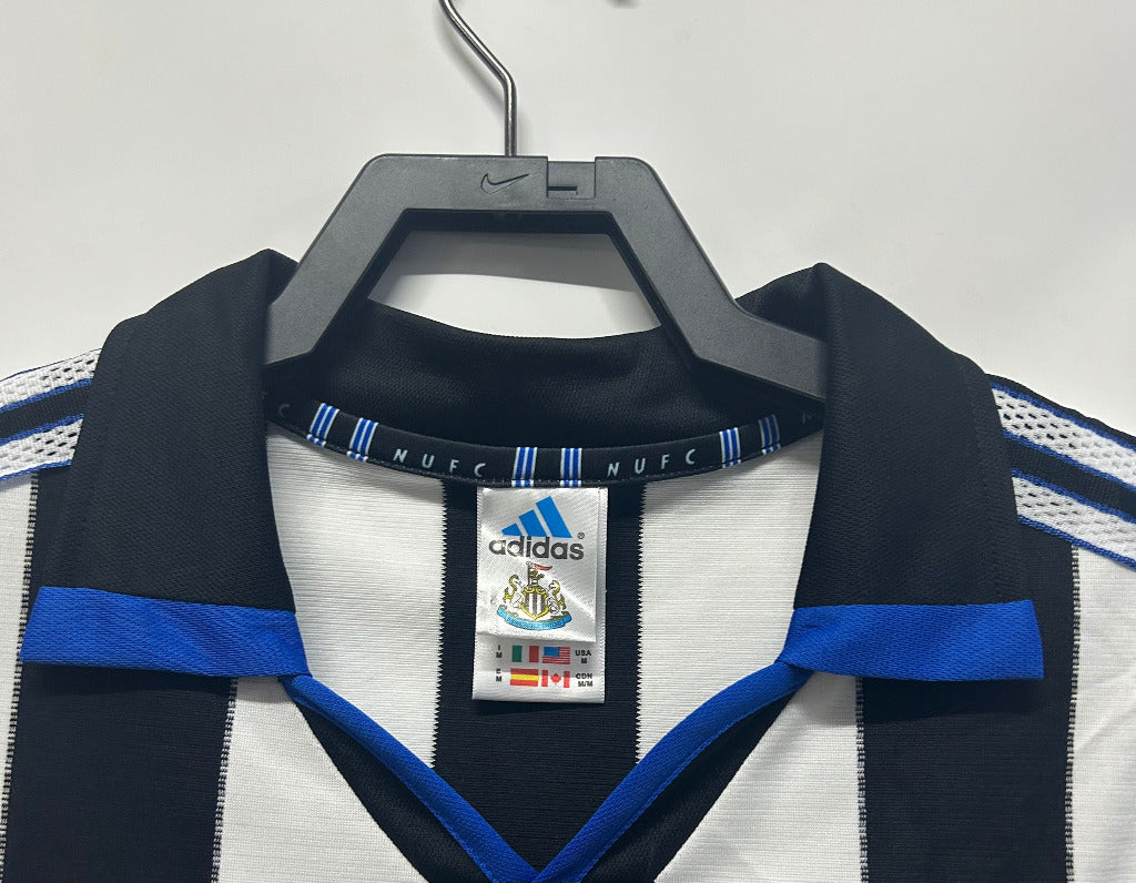 Newcastle 1999/00 Vintage Retro Home Jersey - Concept Kits