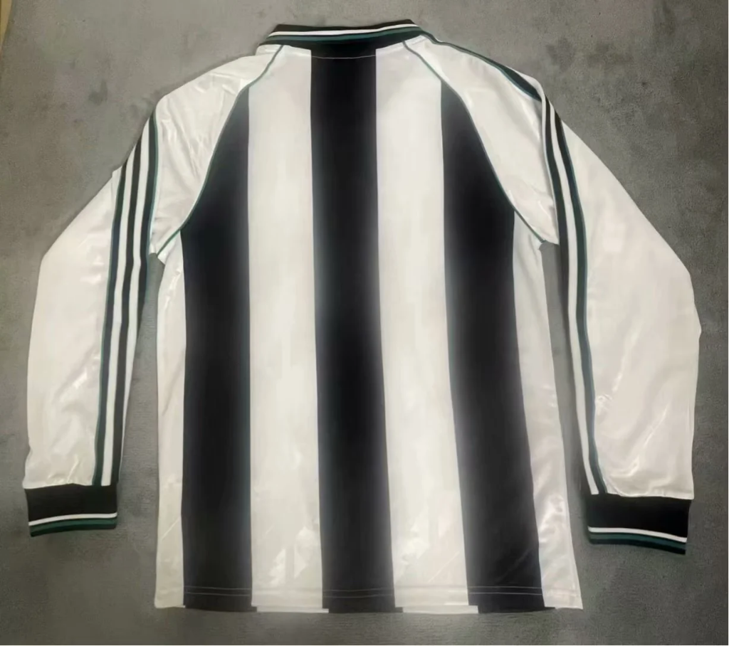 Newcastle 2007/08 Vintage Retro Version Long Sleeves Jersey
