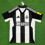 Newcastle 2025 Black/White Stripes Home Jersey