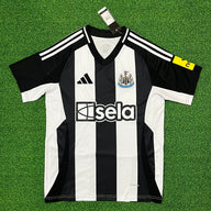 Newcastle 2025 Black/White Stripes Home Jersey