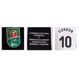 Newcastle 2025 Black/White Stripes Home Jersey