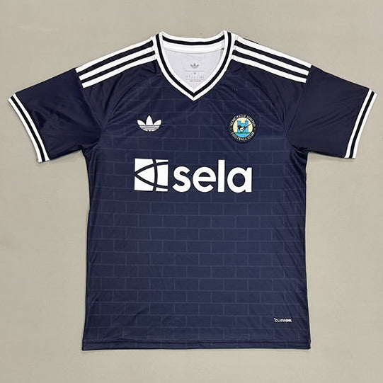 Newcastle 2026 Blue/White Stripes Away Jersey