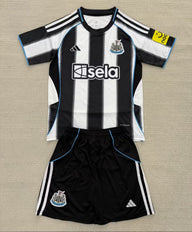 Newcastle 25/26 Black/White Home Kids Kit
