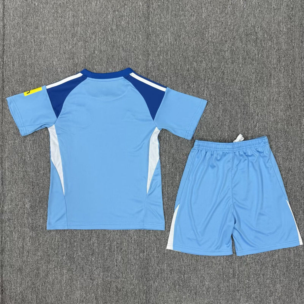 Newcastle 25/26 Goalkeeper Blue Kids Kit
