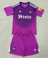 Newcastle 25/26 Goalkeeper Violet Kids Kit