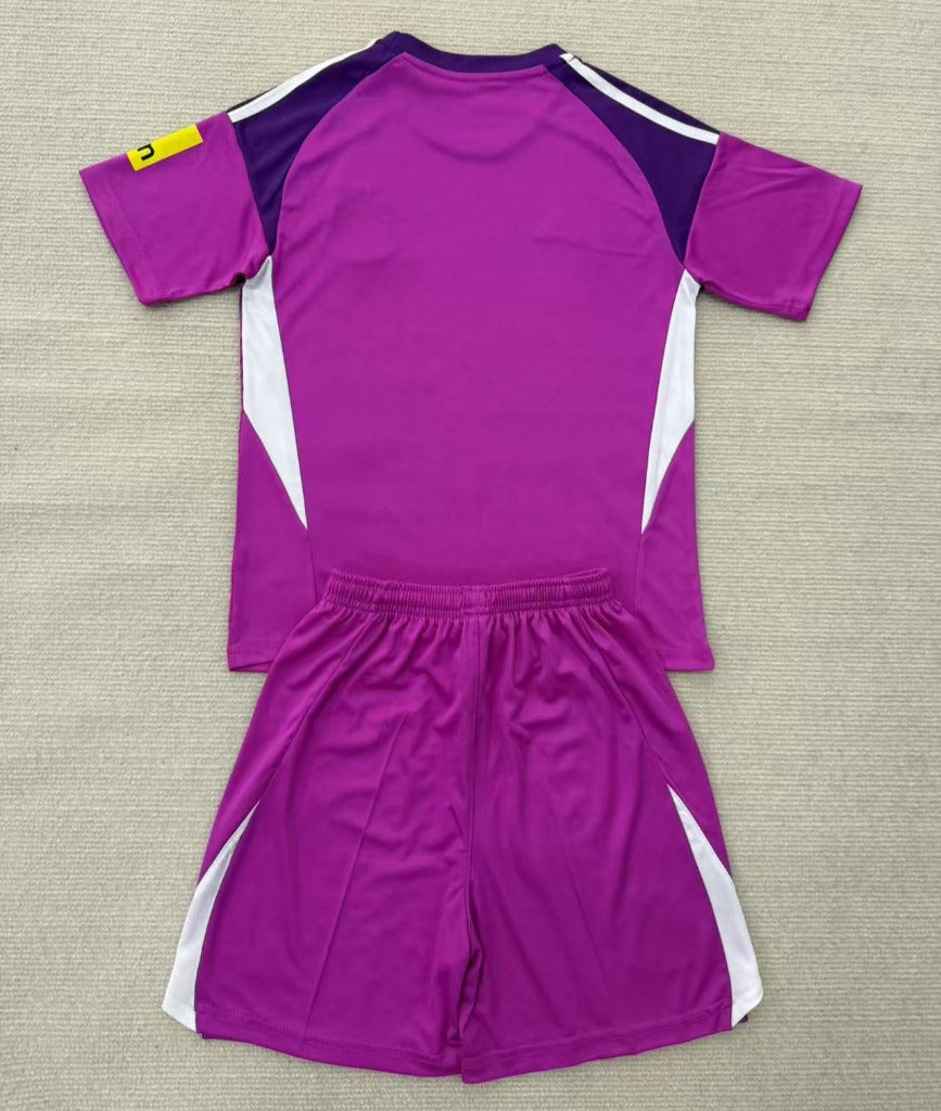 Newcastle 25/26 Goalkeeper Violet Kids Kit