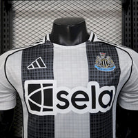 Newcastle 25/26 Home Player Version Black/White Jersey