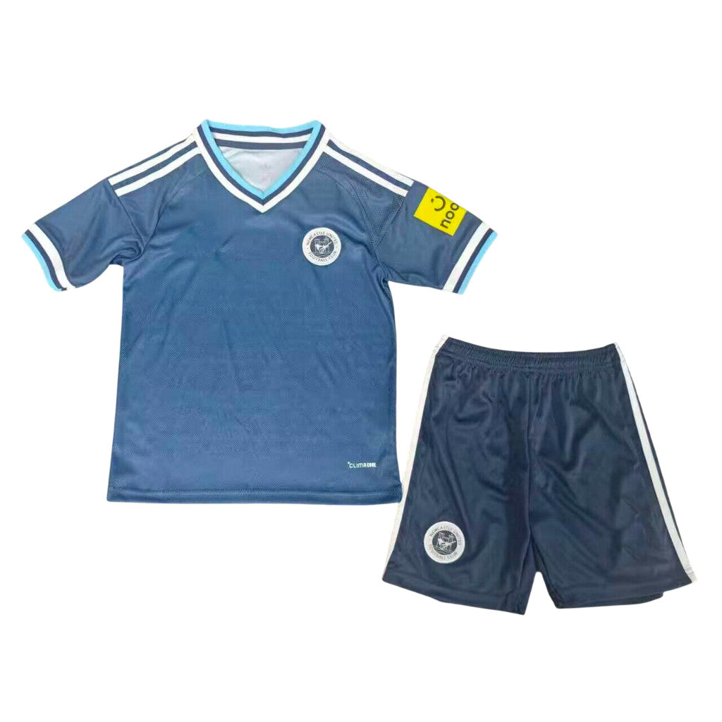 Newcastle 26/27 Night Navy Blue Away Kids Jersey Set