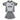 Newcastle 26/27Grey/Black/White Stripes Away Kids Jersey Set