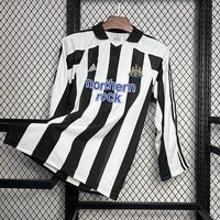 Newcastle United 2003/05 Vintage Retro Home Long Sleeves Jersey