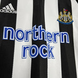 Newcastle United 2003/05 Vintage Retro Home Long Sleeves Jersey