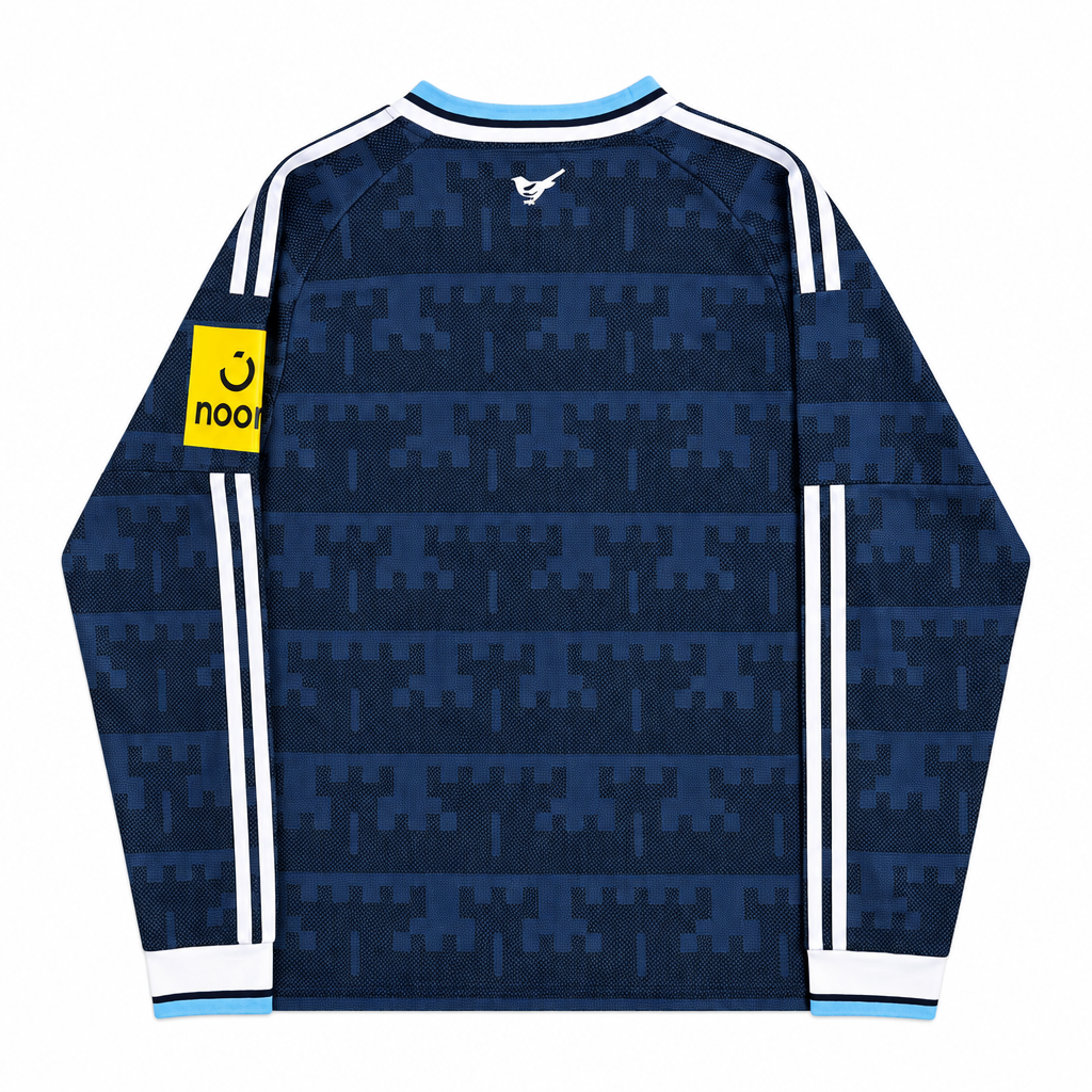 Newcastle United 26/27 Blue/White Stripes Away Long Sleeve Jersey