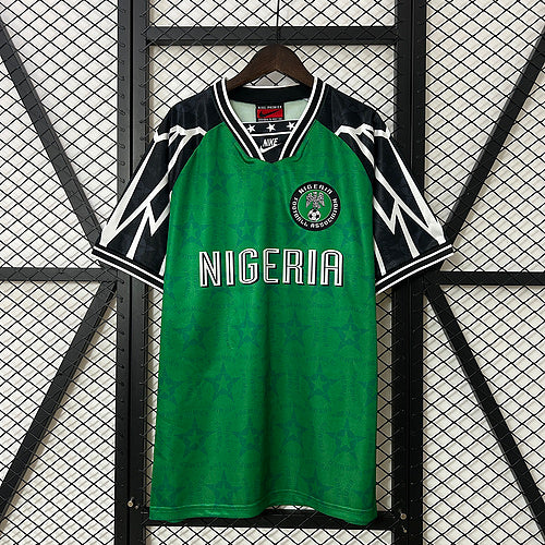 Nigeria 1994/95 Vintage Retro Green Home Jersey