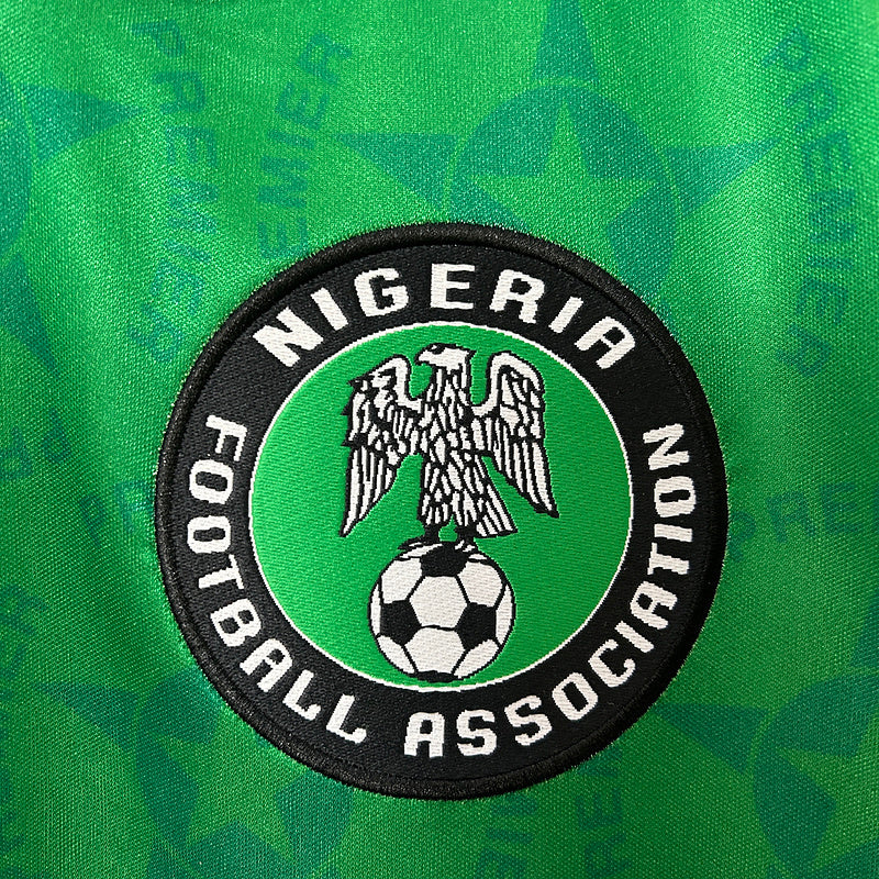 Nigeria 1994/95 Vintage Retro Green Home Jersey