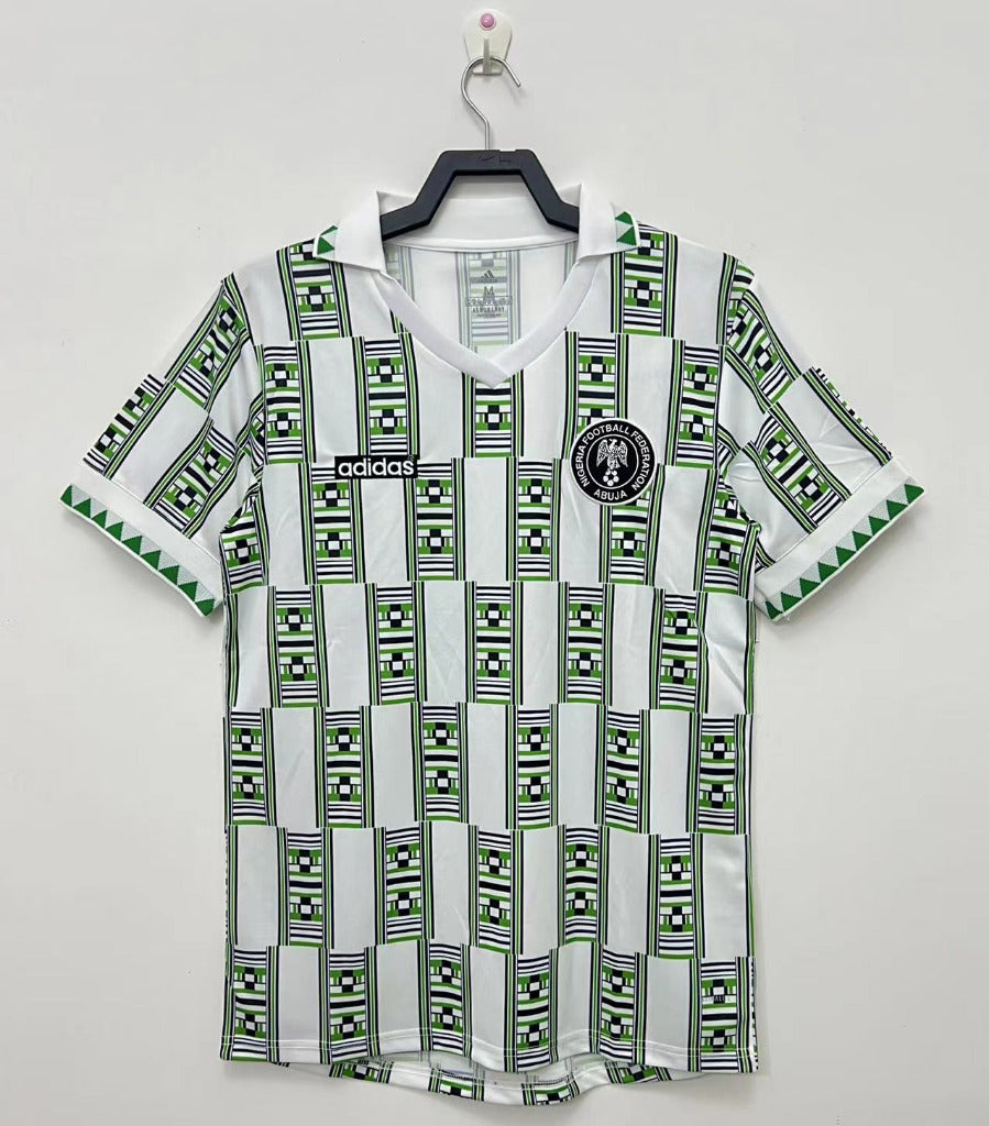 Nigeria 1994 Vintage Retro Away Jersey