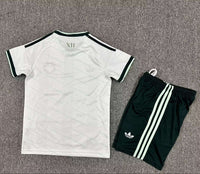 Northern Ireland 2026 White/Black Away Kids Jersey Set