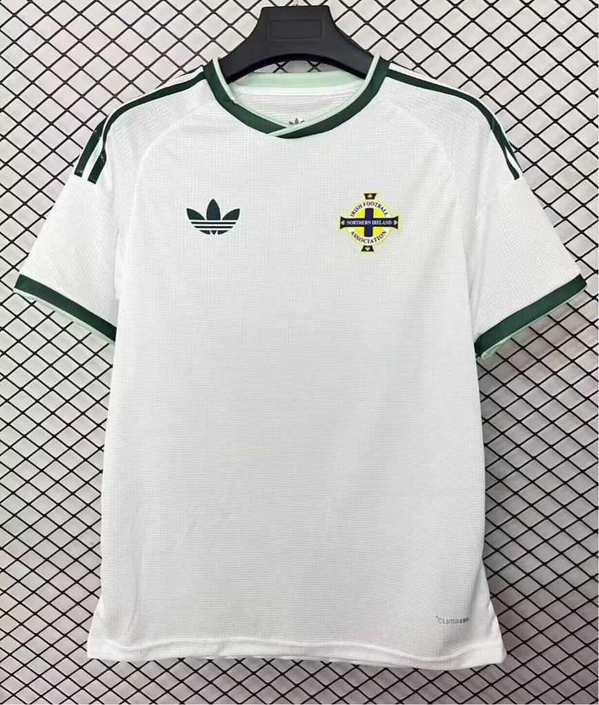 Northern Ireland 2026 White/Green Away Jersey