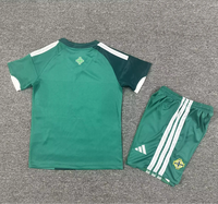 Northern Ireland 25/26 Green Home Kids Jersey Set