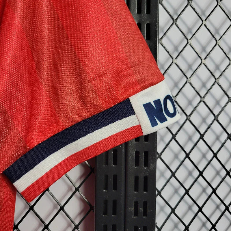Norway 1998/99 Vintage Retro Red Home Jersey