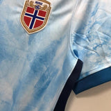 Norway 2020/21 Retro Light Blue/Navy Blue Away Jersey