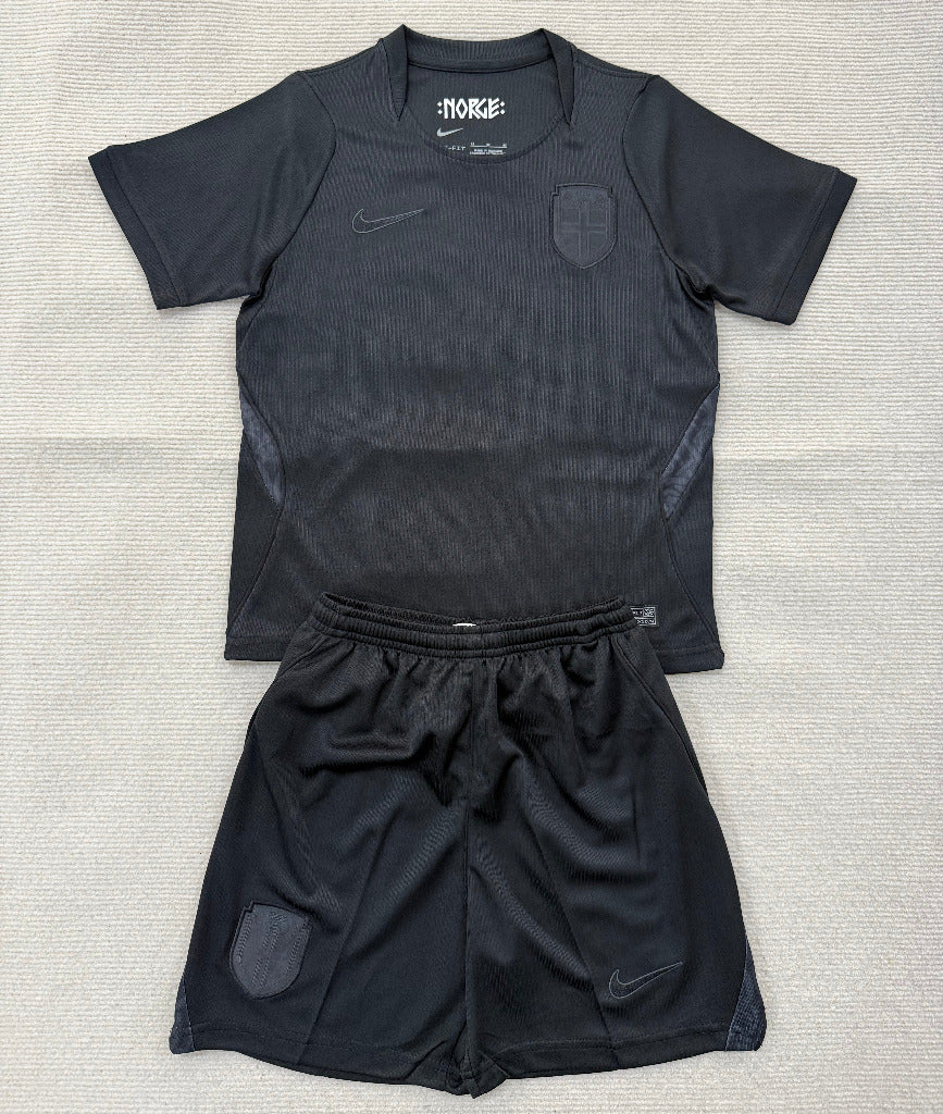 Norway 2026 Black Away Kids Jersey Set