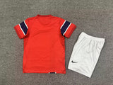 Norway 2026 World Cup Red/Navy/White Home Kids Jersey Set