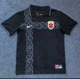 Norway 25/26 Black Grey Norse Pattern Away Jersey